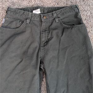 Carhartt WB159 Women's Size 10 X 32 Carpenter Work Cargo Pants Cotton Gorpcore